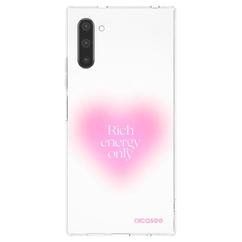 Picasee διαφανής θήκη σιλικόνης Samsung Galaxy Note 10 N970F - Rich Energy