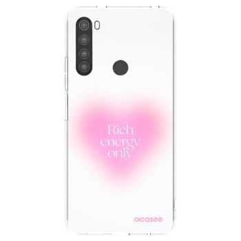 Picasee διαφανής θήκη σιλικόνης Xiaomi Redmi Note 8 - Rich Energy