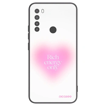Picasee Μαύρη θήκη σιλικόνης για Xiaomi Redmi Note 8 - Rich Energy