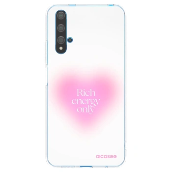 Picasee διαφανής θήκη σιλικόνης Huawei Nova 5T - Rich Energy