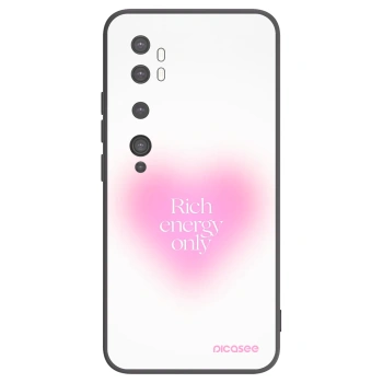 Picasee Μαύρη θήκη σιλικόνης για Xiaomi Mi Note 10 (Pro) - Rich Energy