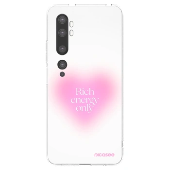 Picasee διαφανής θήκη σιλικόνης Xiaomi Mi Note 10 (Pro) - Rich Energy