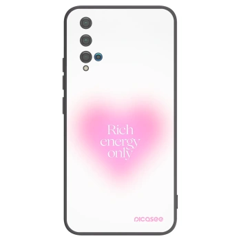 Picasee Μαύρη θήκη σιλικόνης για Huawei Nova 5T - Rich Energy
