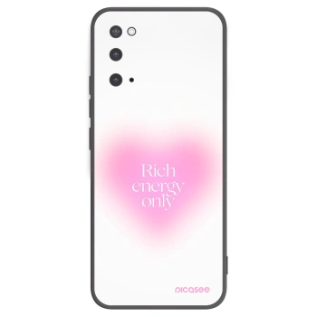 Picasee Μαύρη θήκη σιλικόνης για Samsung Galaxy S20 G980F - Rich Energy