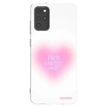 Picasee διαφανής θήκη σιλικόνης Samsung Galaxy S20+ G985F - Rich Energy