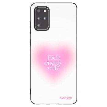 Picasee Μαύρη θήκη σιλικόνης για Samsung Galaxy S20+ G985F - Rich Energy