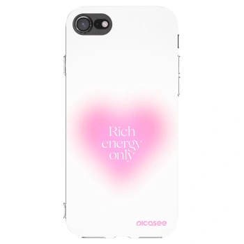 Picasee διαφανής θήκη σιλικόνης Apple iPhone SE 2020 - Rich Energy