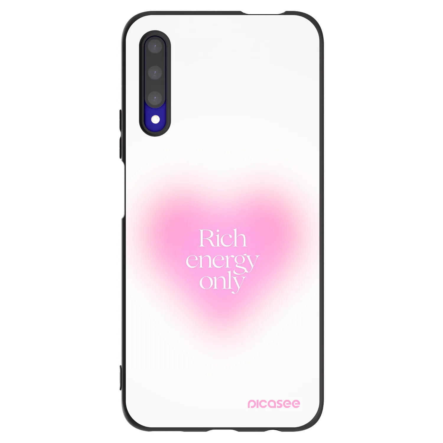 Picasee Μαύρη θήκη σιλικόνης για Honor 9X Pro - Rich Energy