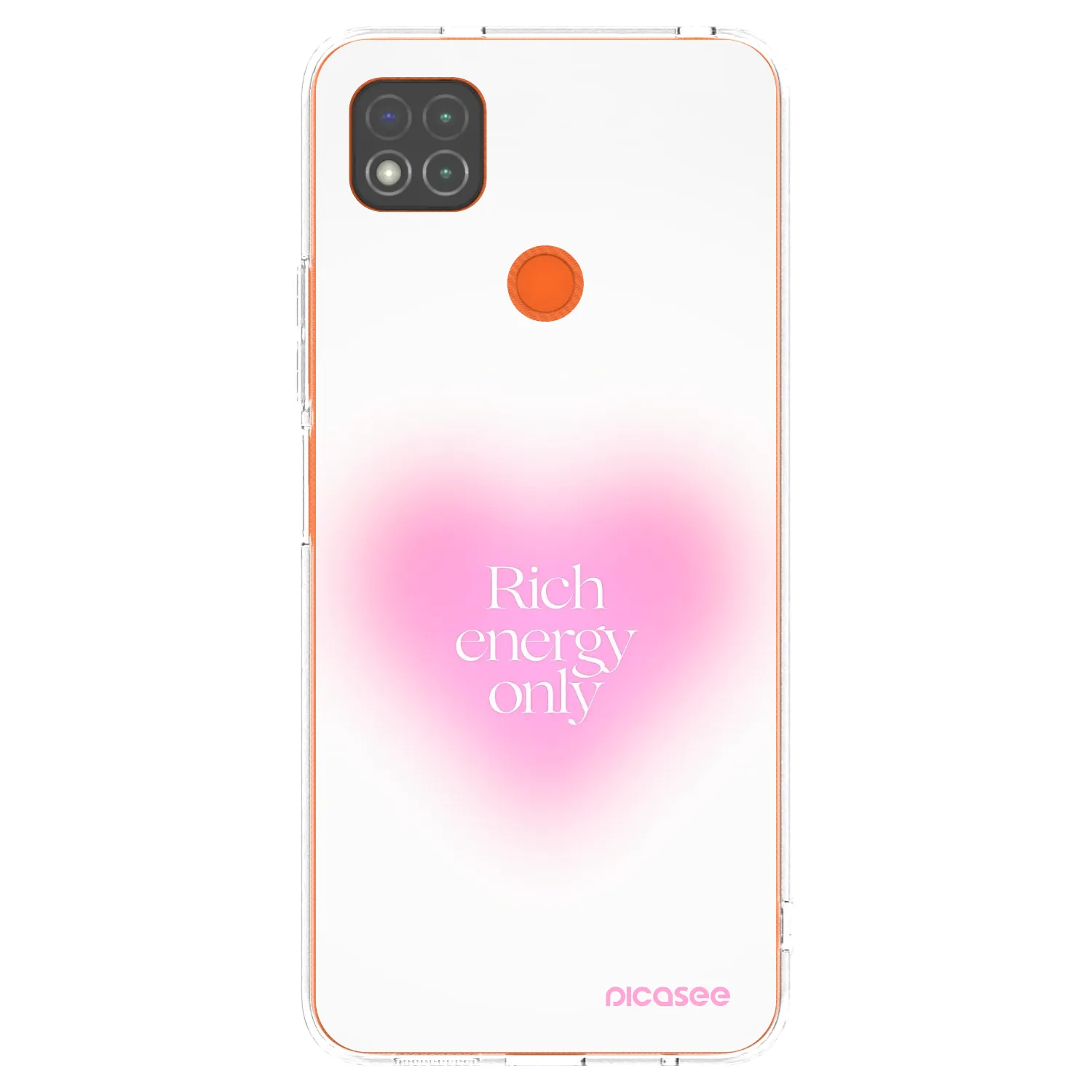 Picasee διαφανής θήκη σιλικόνης Xiaomi Redmi 9C - Rich Energy