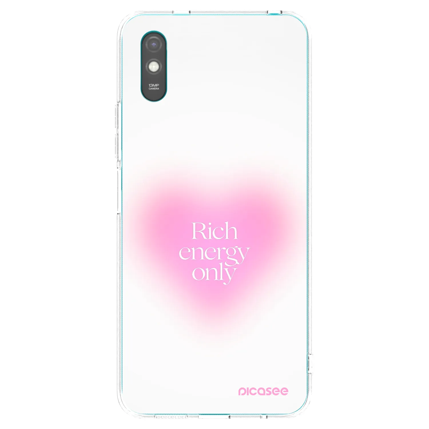 Picasee διαφανής θήκη σιλικόνης Xiaomi Redmi 9A - Rich Energy