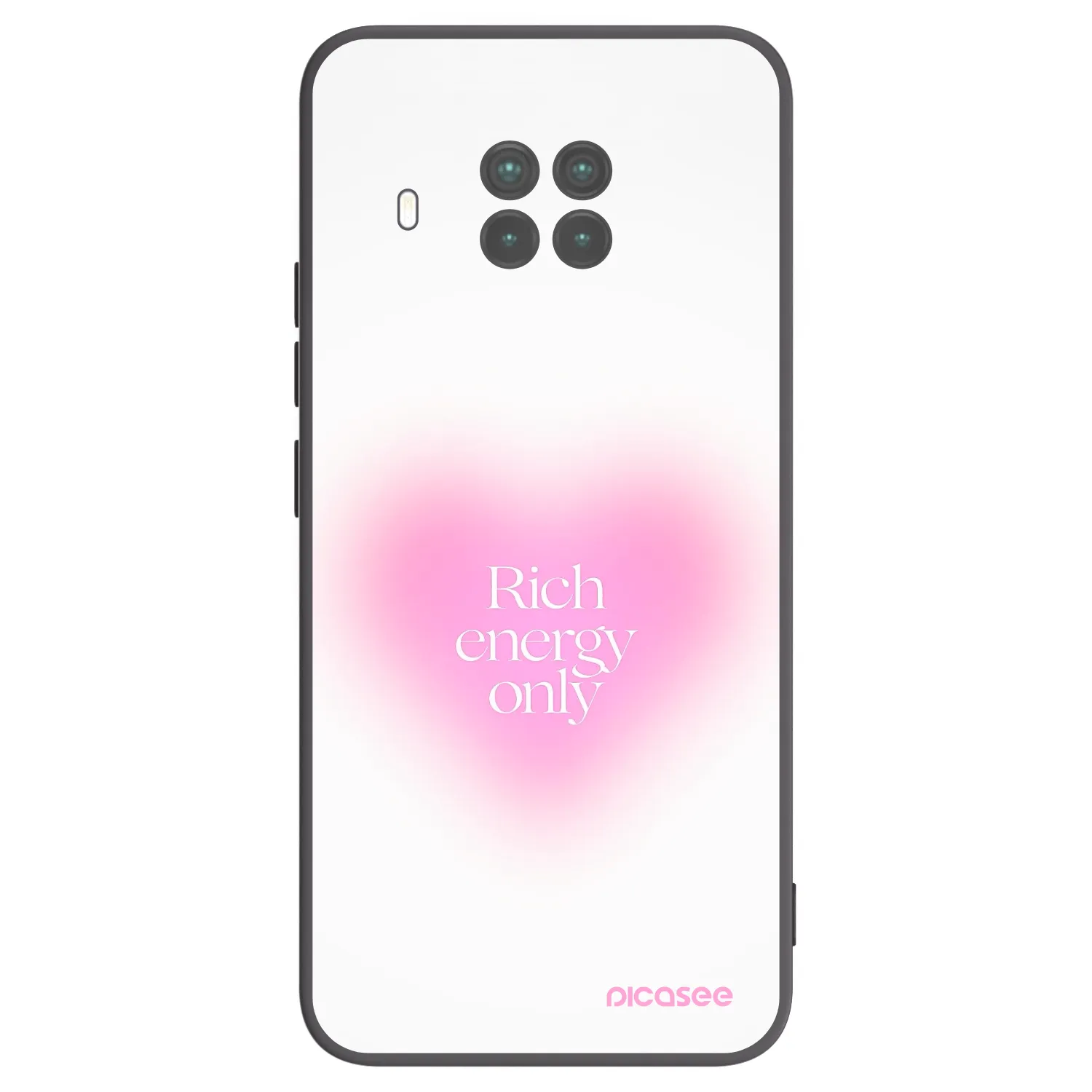 Picasee Μαύρη θήκη σιλικόνης για Xiaomi Mi 10T Lite - Rich Energy