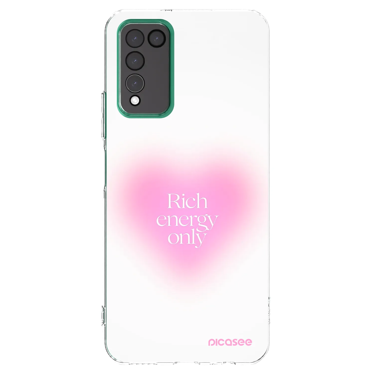 Picasee διαφανής θήκη σιλικόνης Honor 10X Lite - Rich Energy