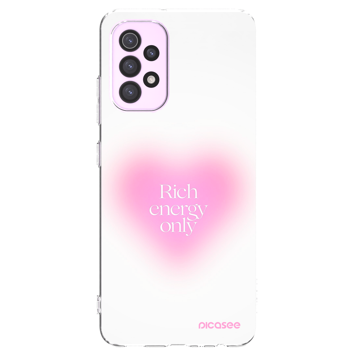Picasee διαφανής θήκη σιλικόνης Samsung Galaxy A32 5G A326B - Rich Energy