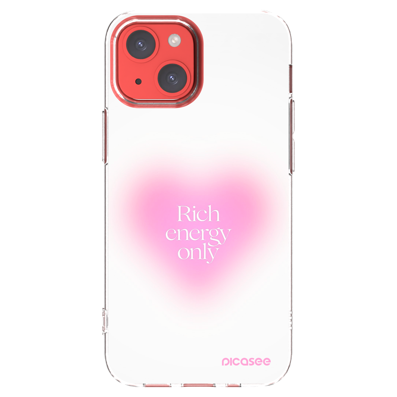 Picasee διαφανής θήκη σιλικόνης Apple iPhone 13 mini - Rich Energy