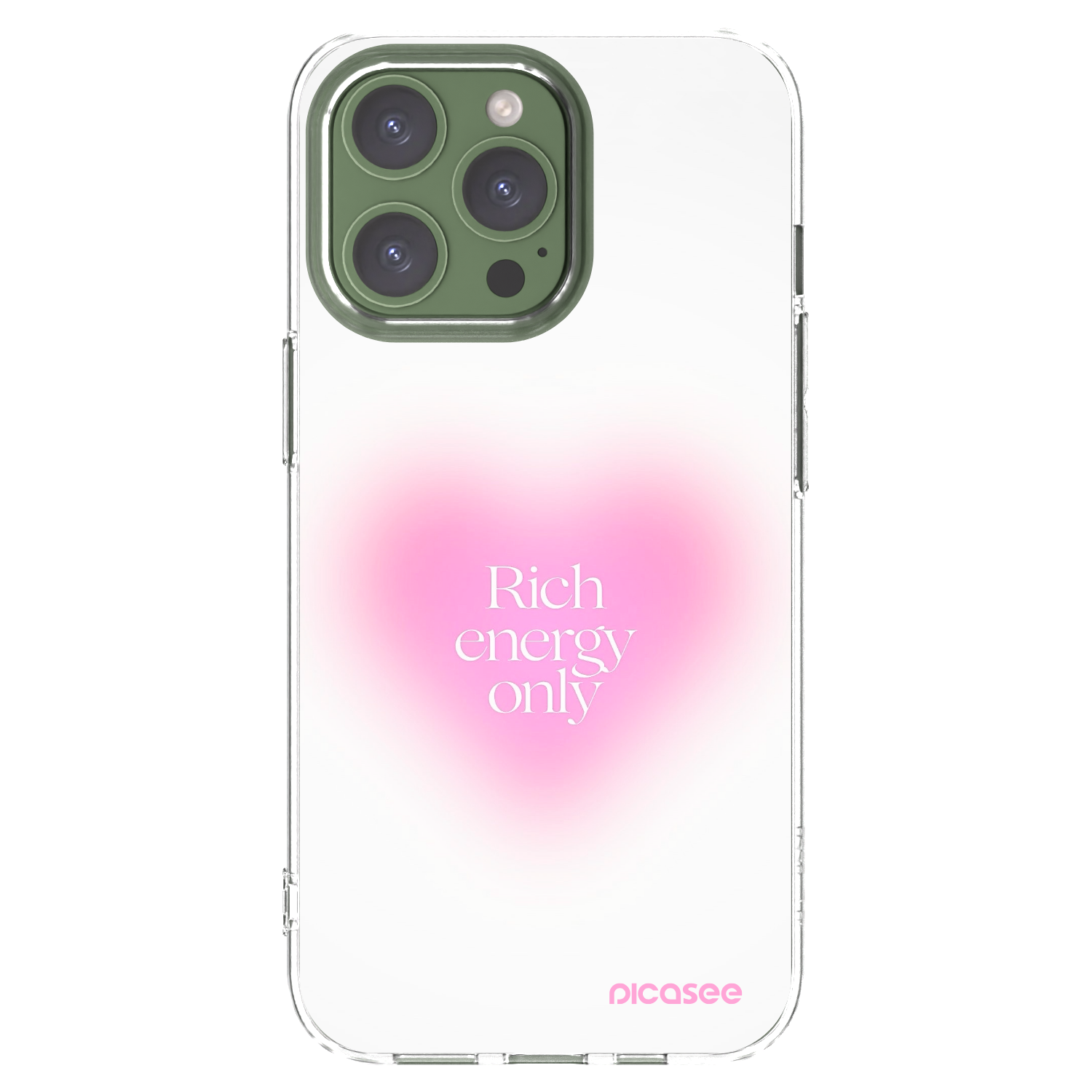 Picasee διαφανής θήκη σιλικόνης Apple iPhone 13 Pro - Rich Energy