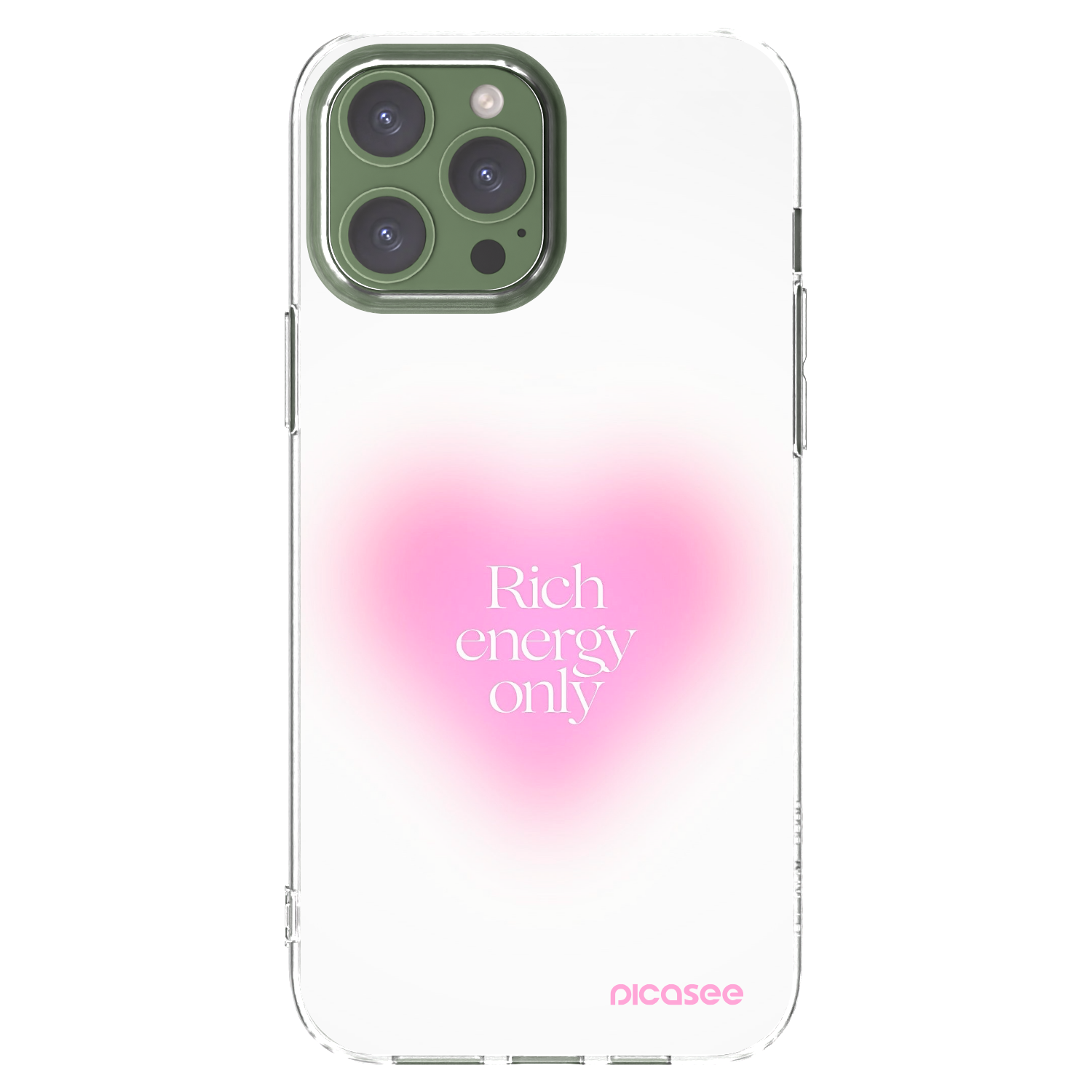 Picasee διαφανής θήκη σιλικόνης Apple iPhone 13 Pro Max - Rich Energy