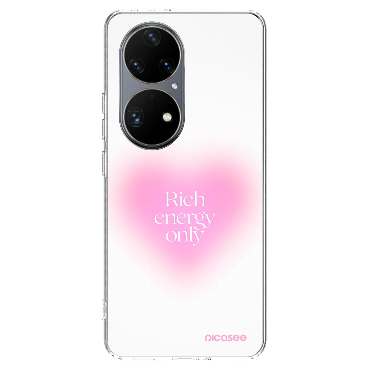 Picasee διαφανής θήκη σιλικόνης Huawei P50 - Rich Energy