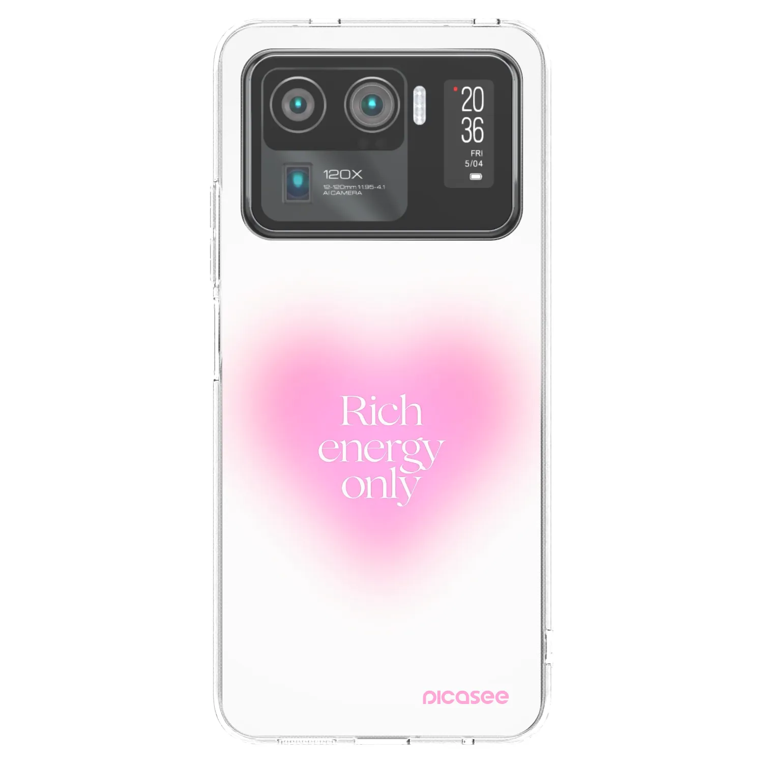 Picasee διαφανής θήκη σιλικόνης Xiaomi Mi 11 Ultra - Rich Energy