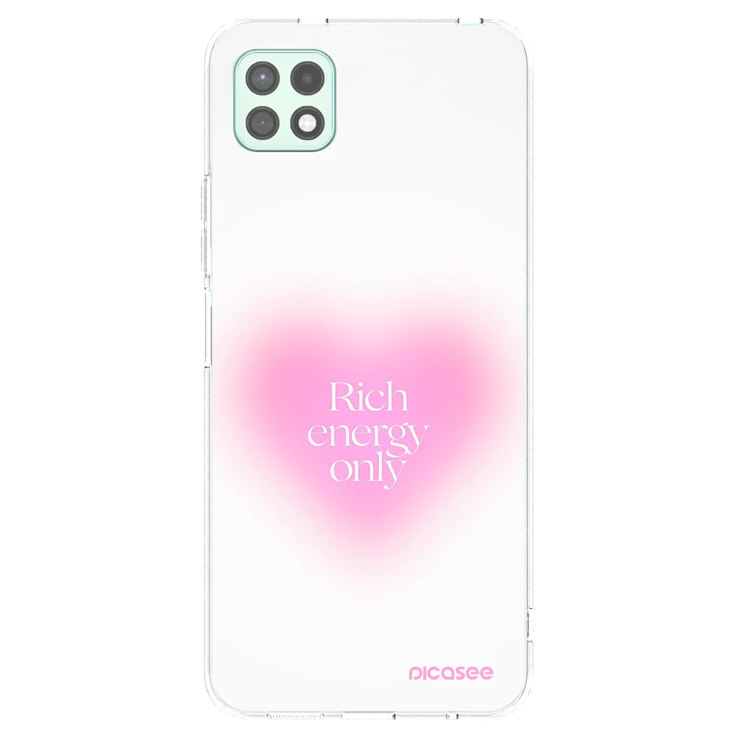 Picasee διαφανής θήκη σιλικόνης Samsung Galaxy A22 A226B 5G - Rich Energy