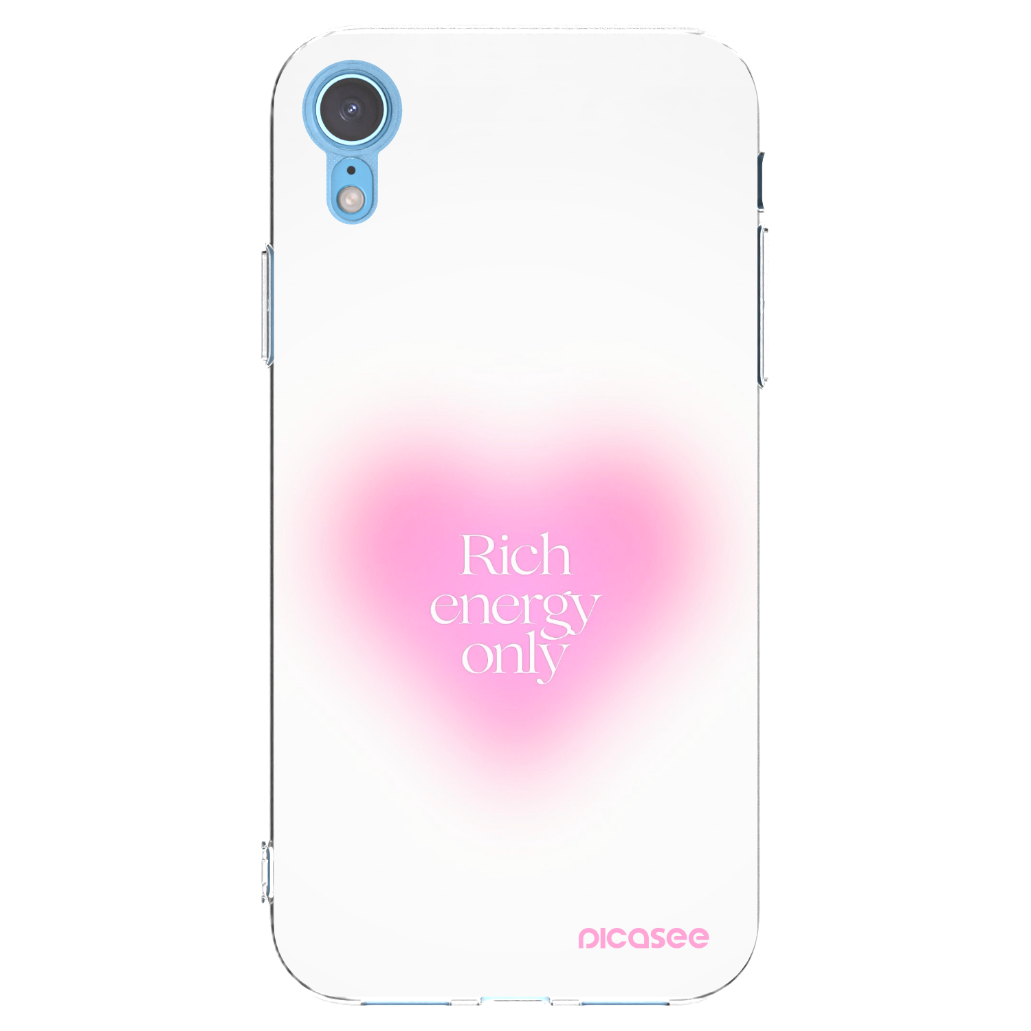 Picasee διαφανής θήκη σιλικόνης Apple iPhone XR - Rich Energy