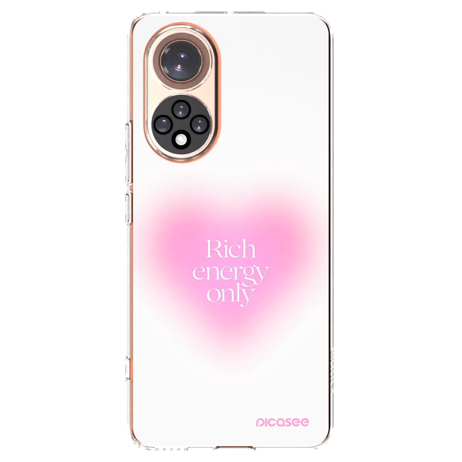 Picasee διαφανής θήκη σιλικόνης Honor 50 5G - Rich Energy