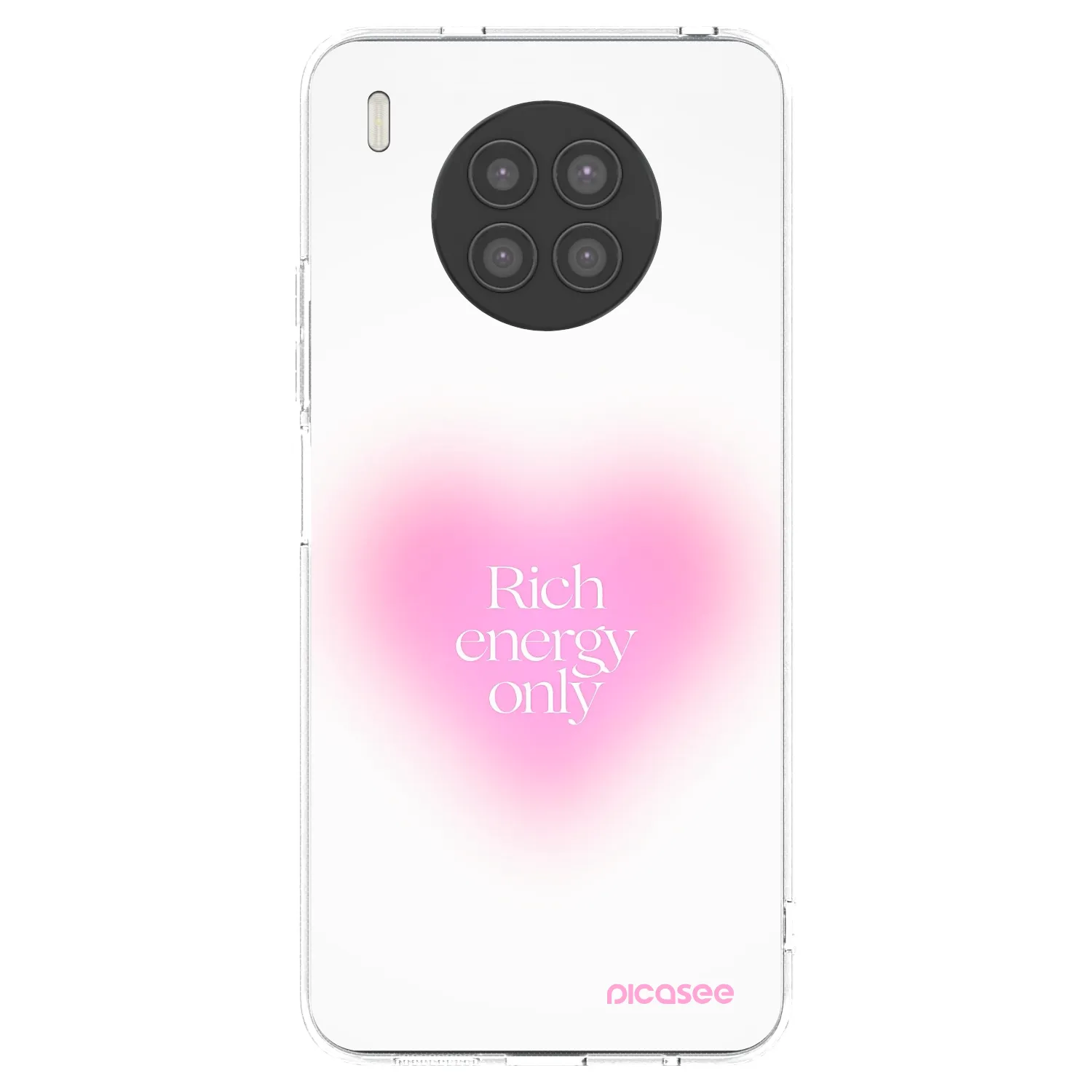Picasee διαφανής θήκη σιλικόνης Huawei Nova 8i - Rich Energy