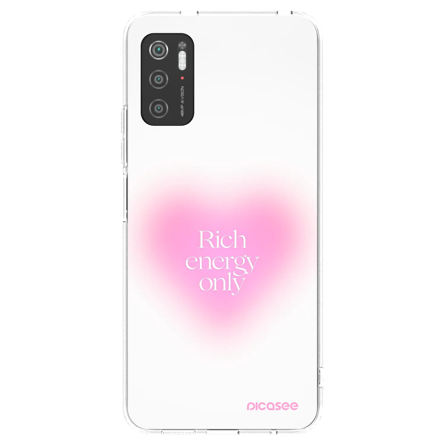 Picasee διαφανής θήκη σιλικόνης Xiaomi Poco M3 Pro 5G - Rich Energy