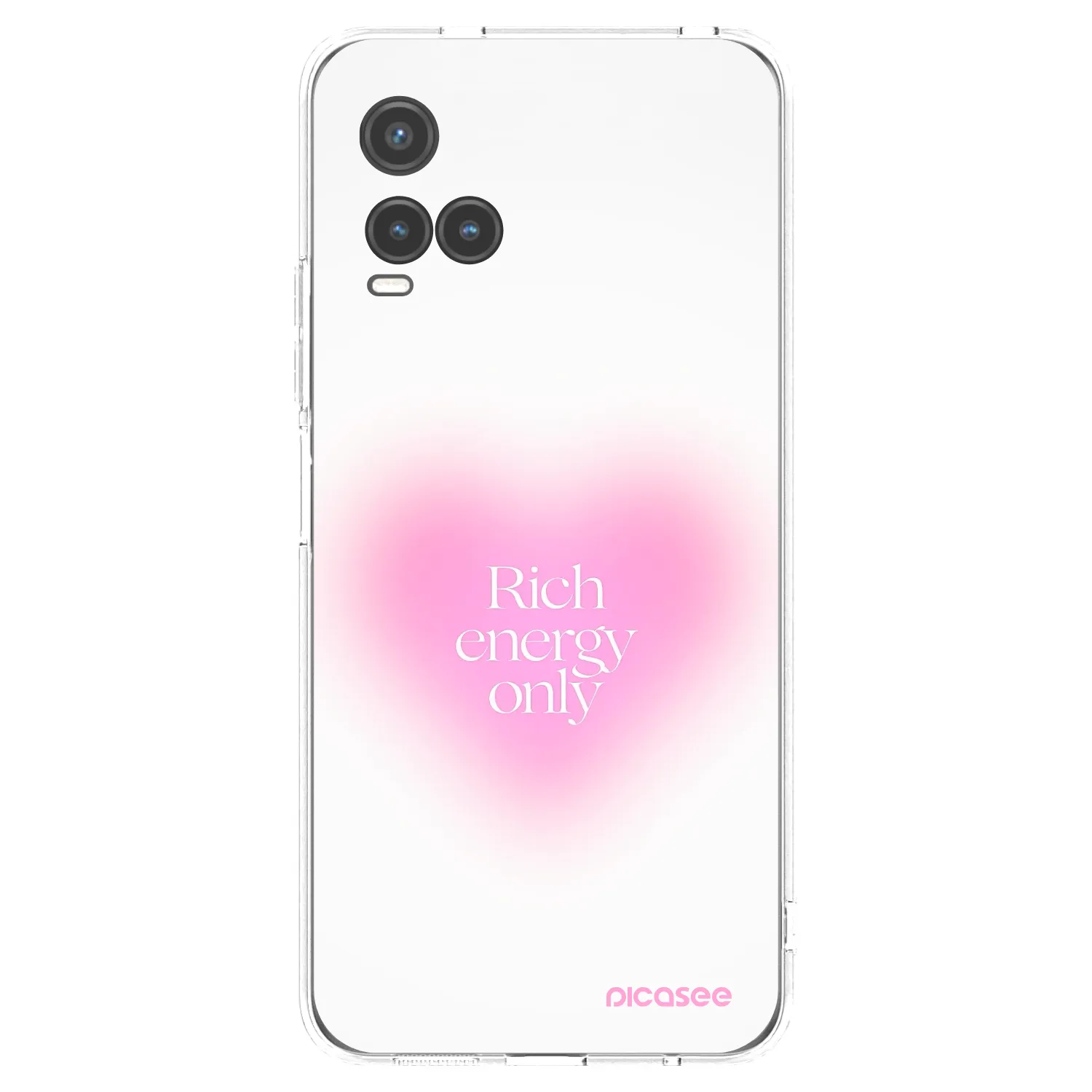 Picasee διαφανής θήκη σιλικόνης Vivo Y33s - Rich Energy