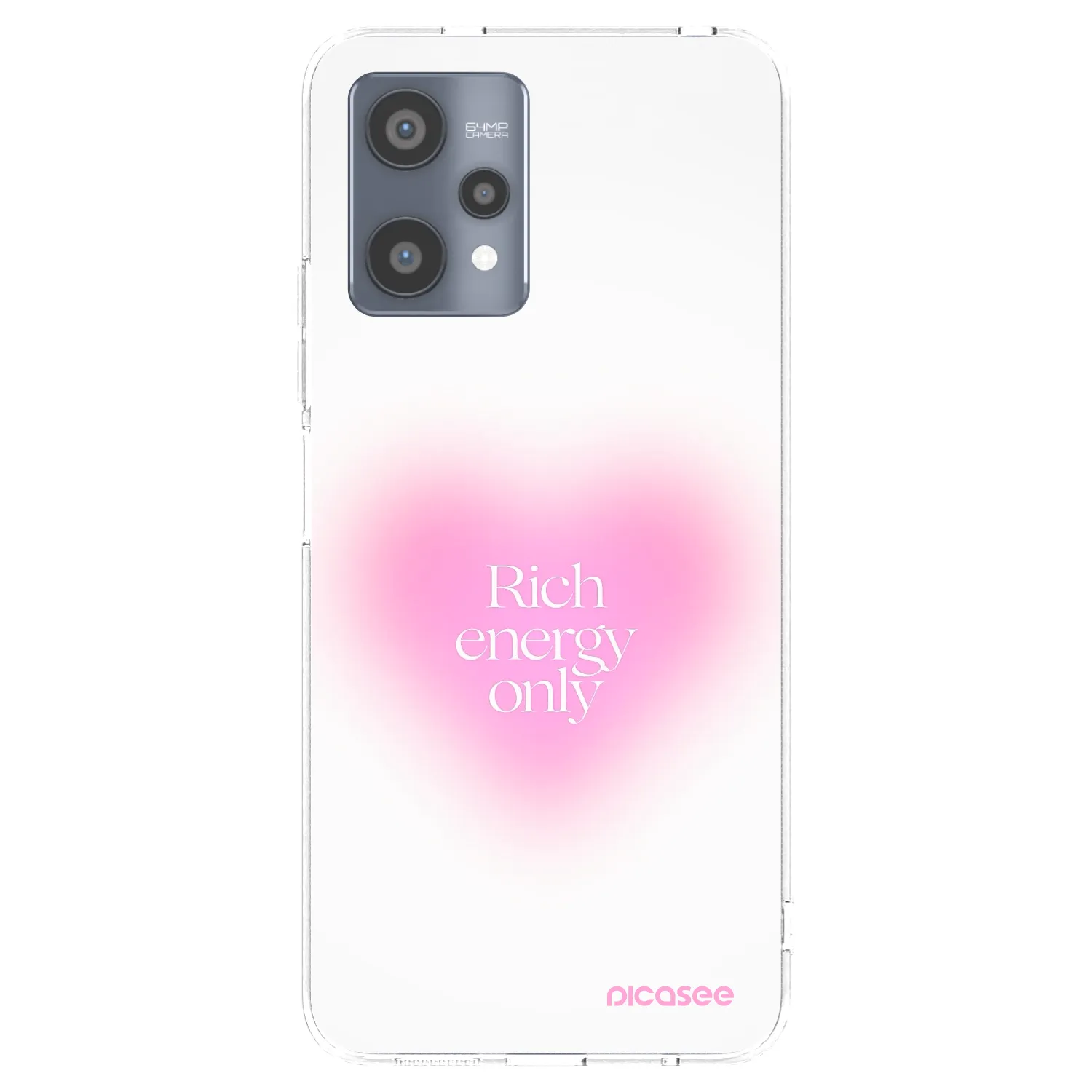 Picasee διαφανής θήκη σιλικόνης Realme 9 Pro 5G - Rich Energy