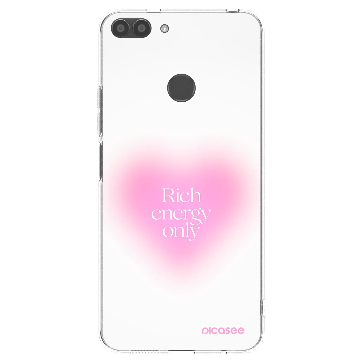 Picasee διαφανής θήκη σιλικόνης Huawei P Smart - Rich Energy