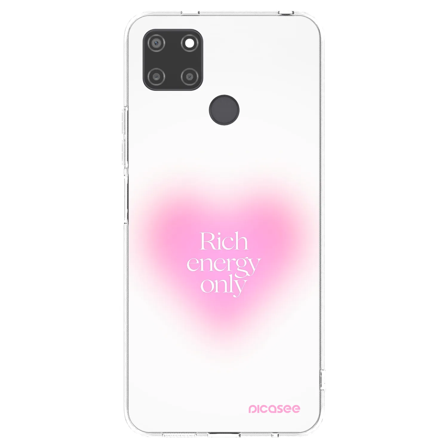 Picasee διαφανής θήκη σιλικόνης Realme C21Y - Rich Energy