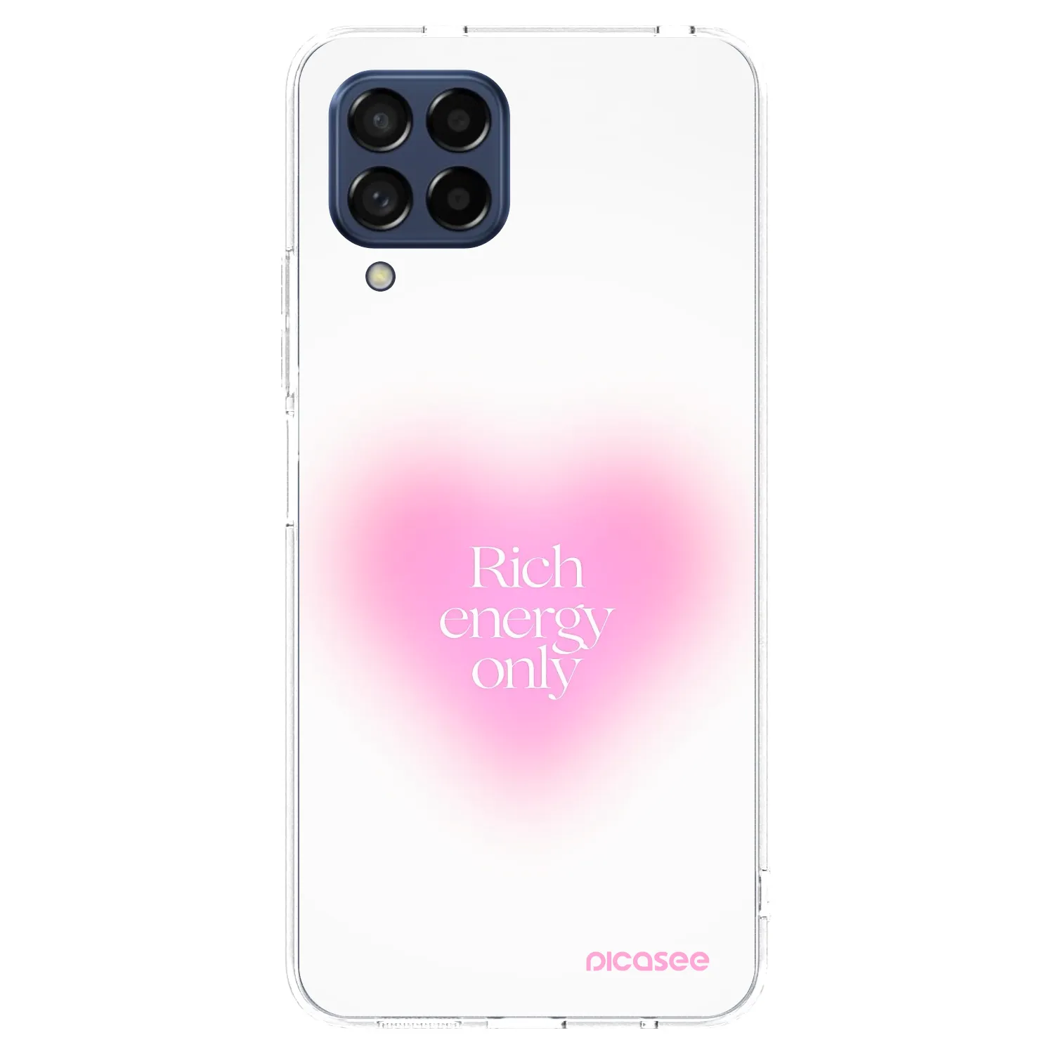 Picasee διαφανής θήκη σιλικόνης Samsung Galaxy M53 5G - Rich Energy