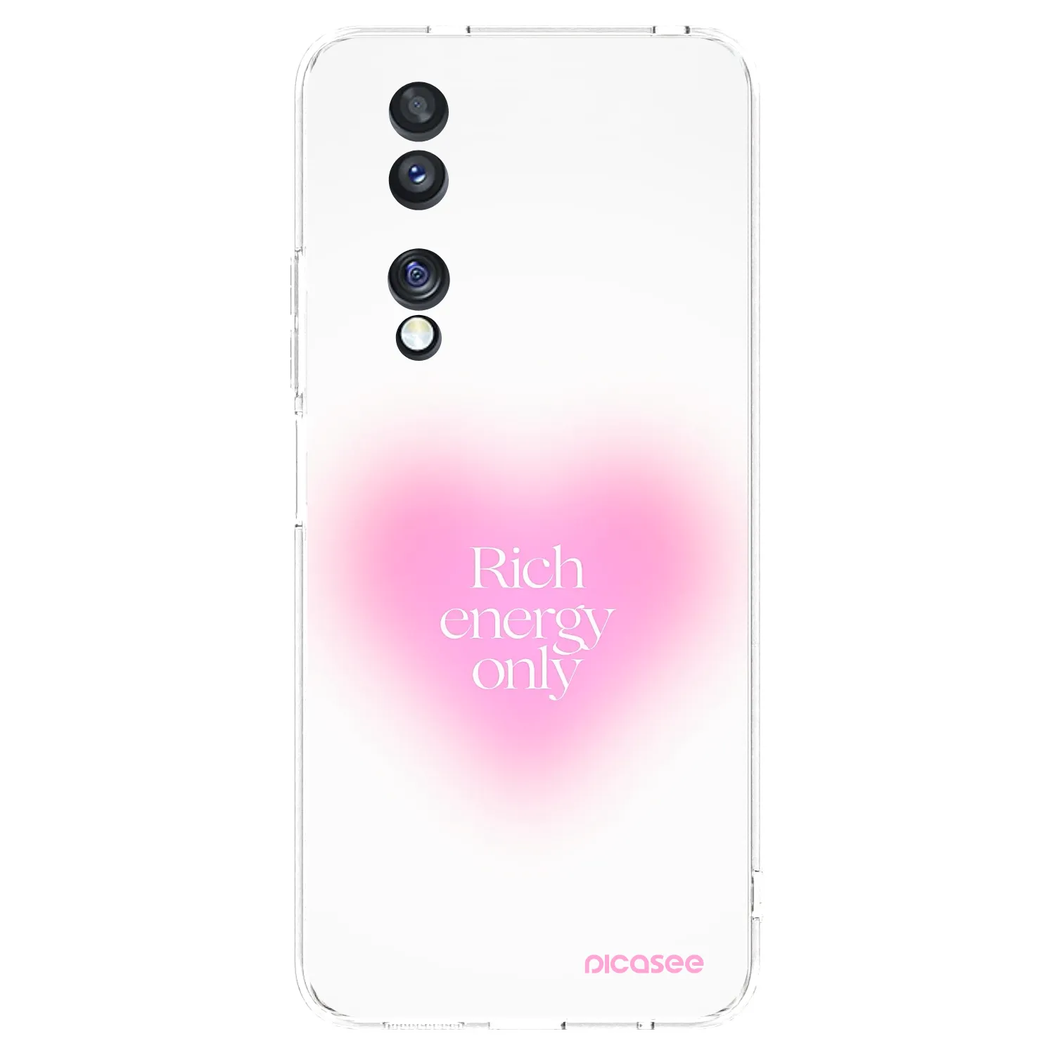 Picasee διαφανής θήκη σιλικόνης Honor 70 - Rich Energy