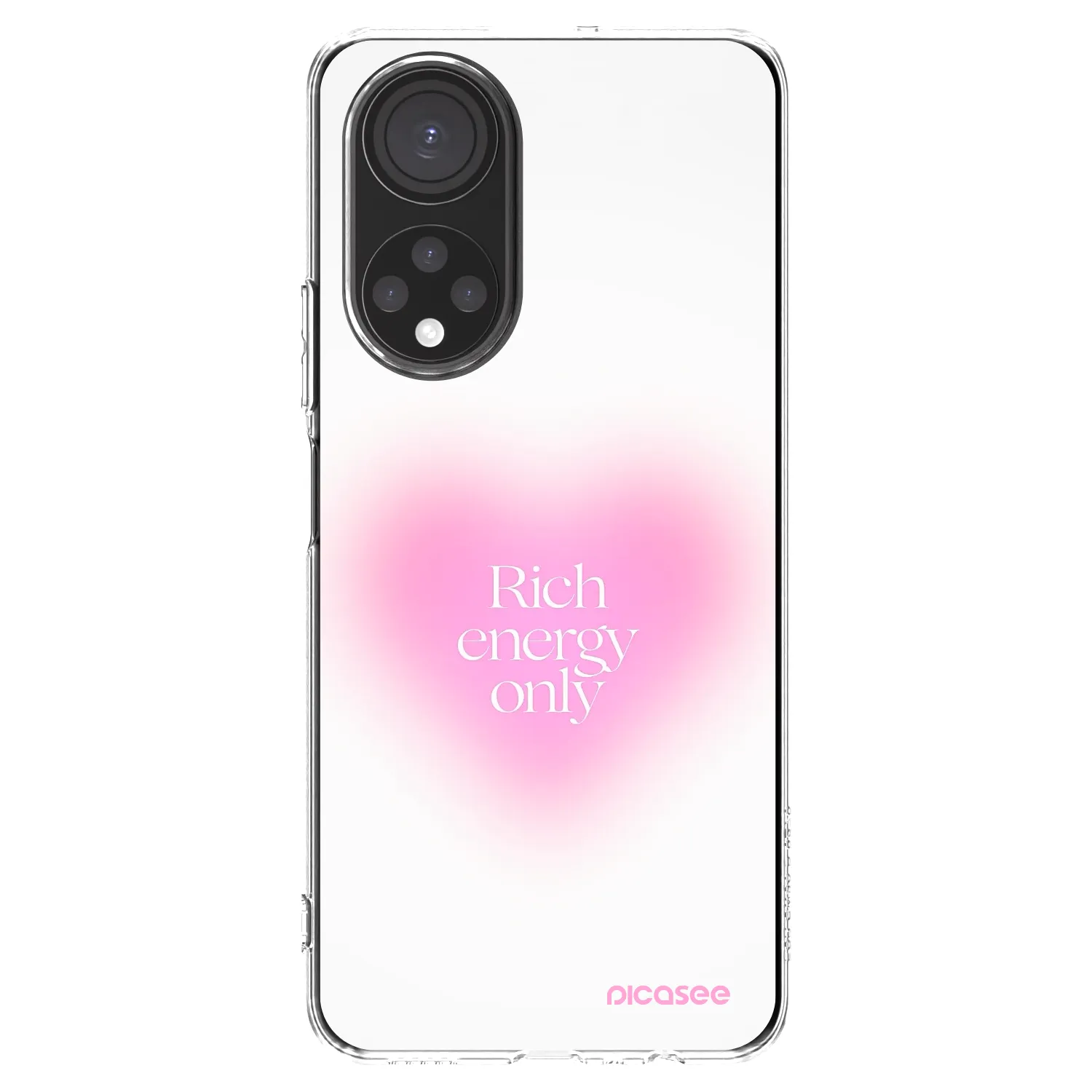 Picasee διαφανής θήκη σιλικόνης Honor X7 - Rich Energy