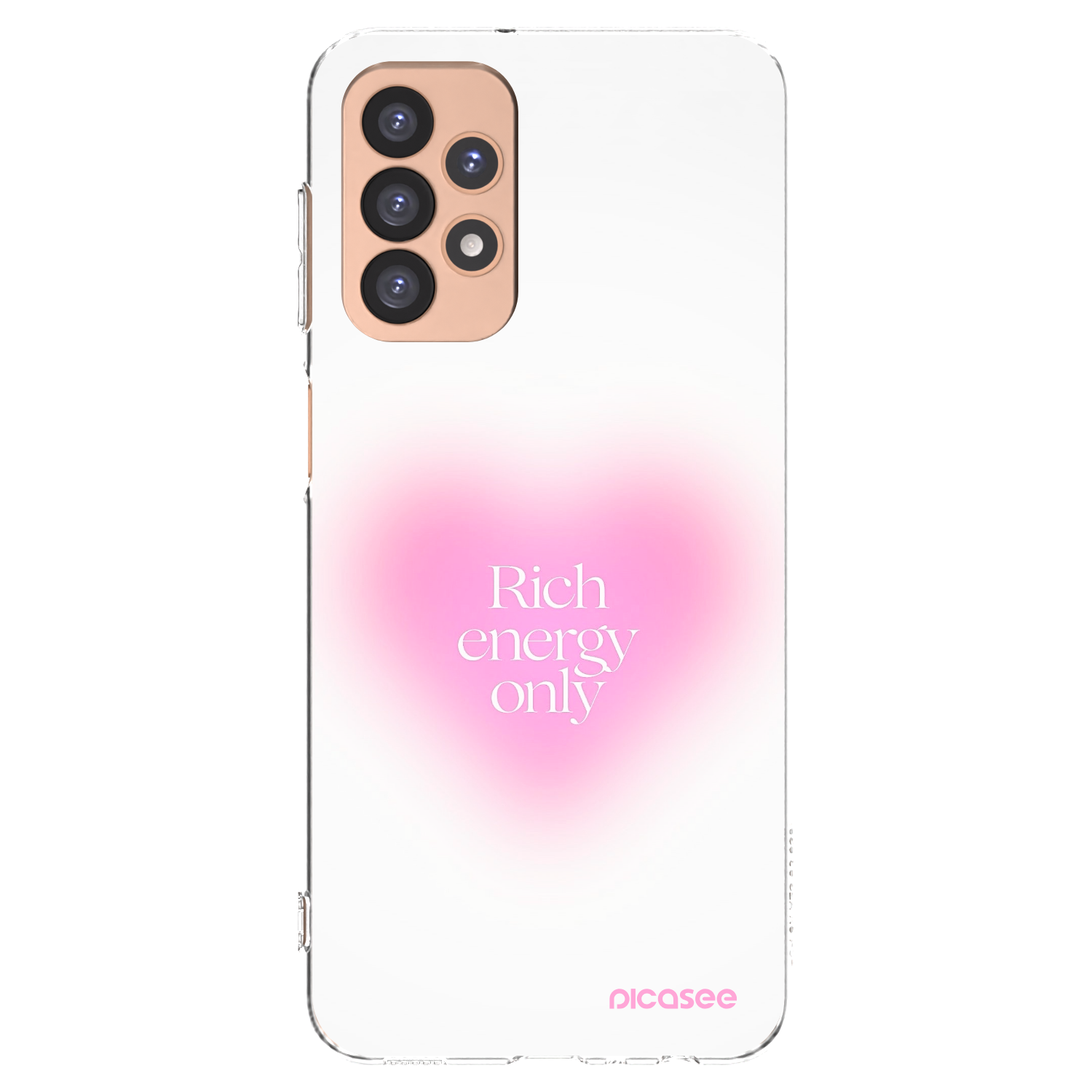 Picasee διαφανής θήκη σιλικόνης Samsung Galaxy A23 A236B 5G - Rich Energy