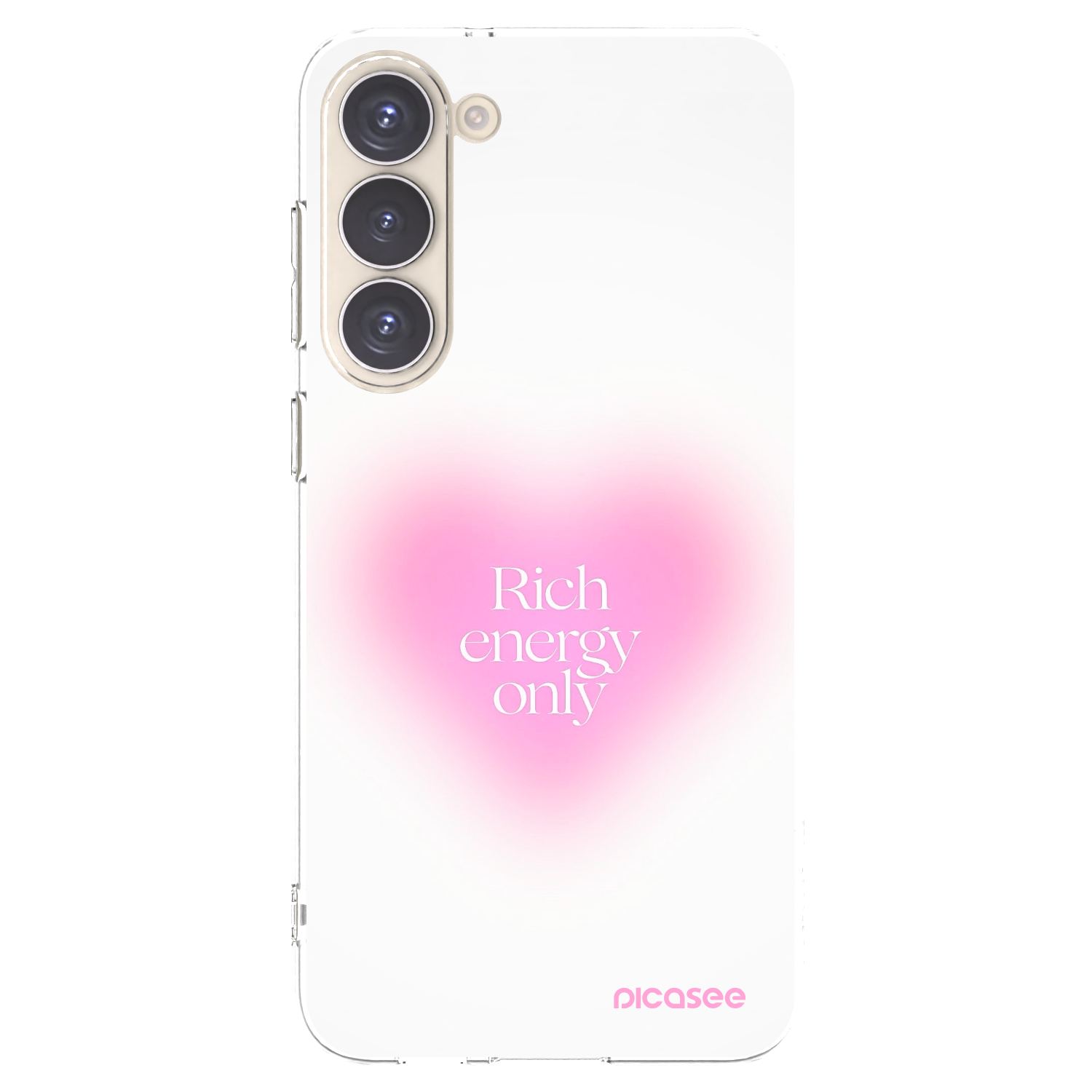 Picasee διαφανής θήκη σιλικόνης Samsung Galaxy S23+ 5G - Rich Energy