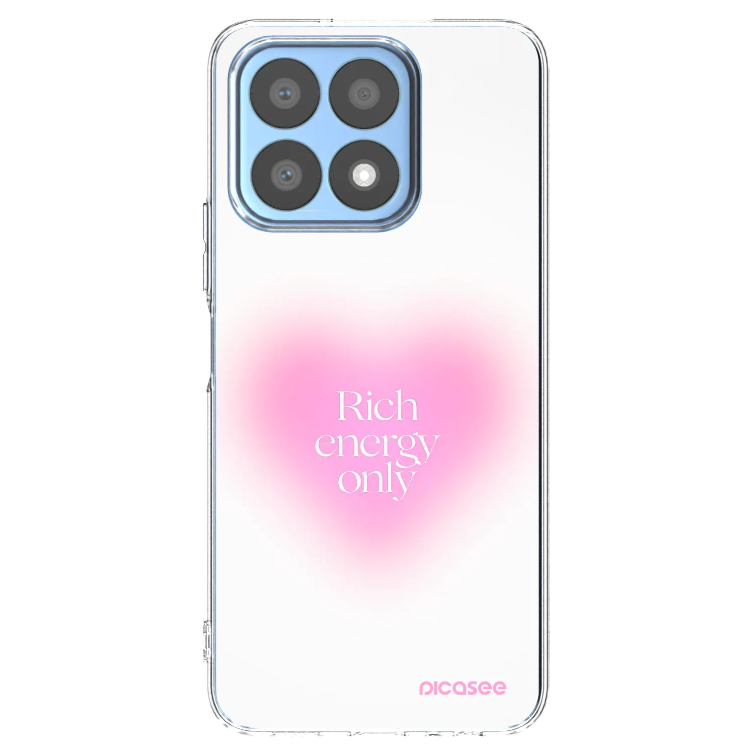 Picasee διαφανής θήκη σιλικόνης Honor X8a - Rich Energy
