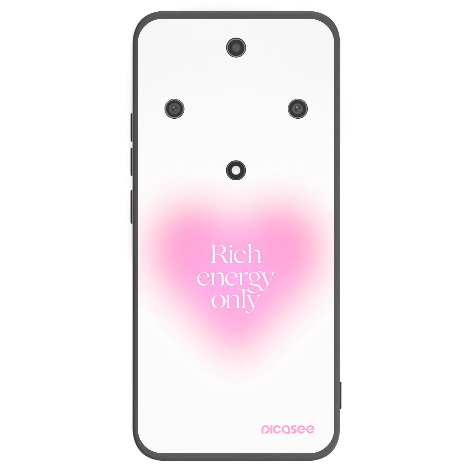 Picasee Μαύρη θήκη σιλικόνης για Honor Magic5 Lite 5G - Rich Energy