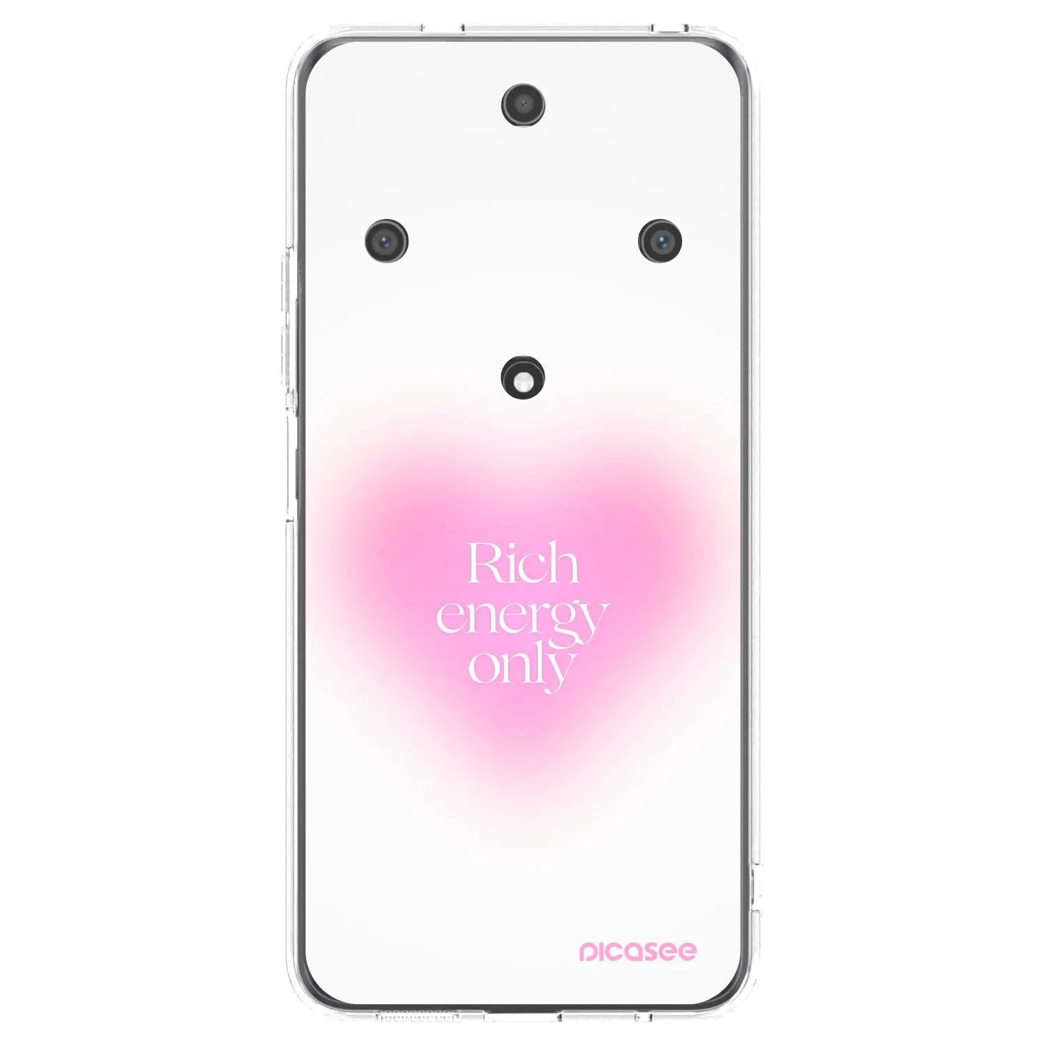 Picasee διαφανής θήκη σιλικόνης Honor Magic5 Lite 5G - Rich Energy