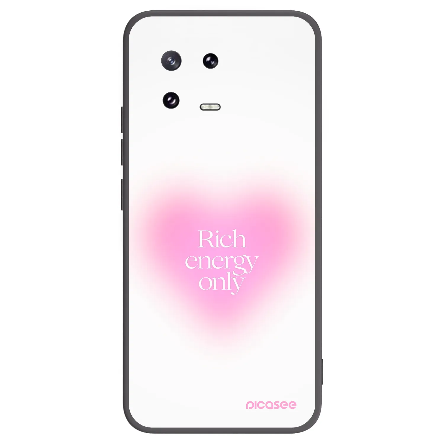 Picasee Μαύρη θήκη σιλικόνης για Xiaomi 13 Pro - Rich Energy