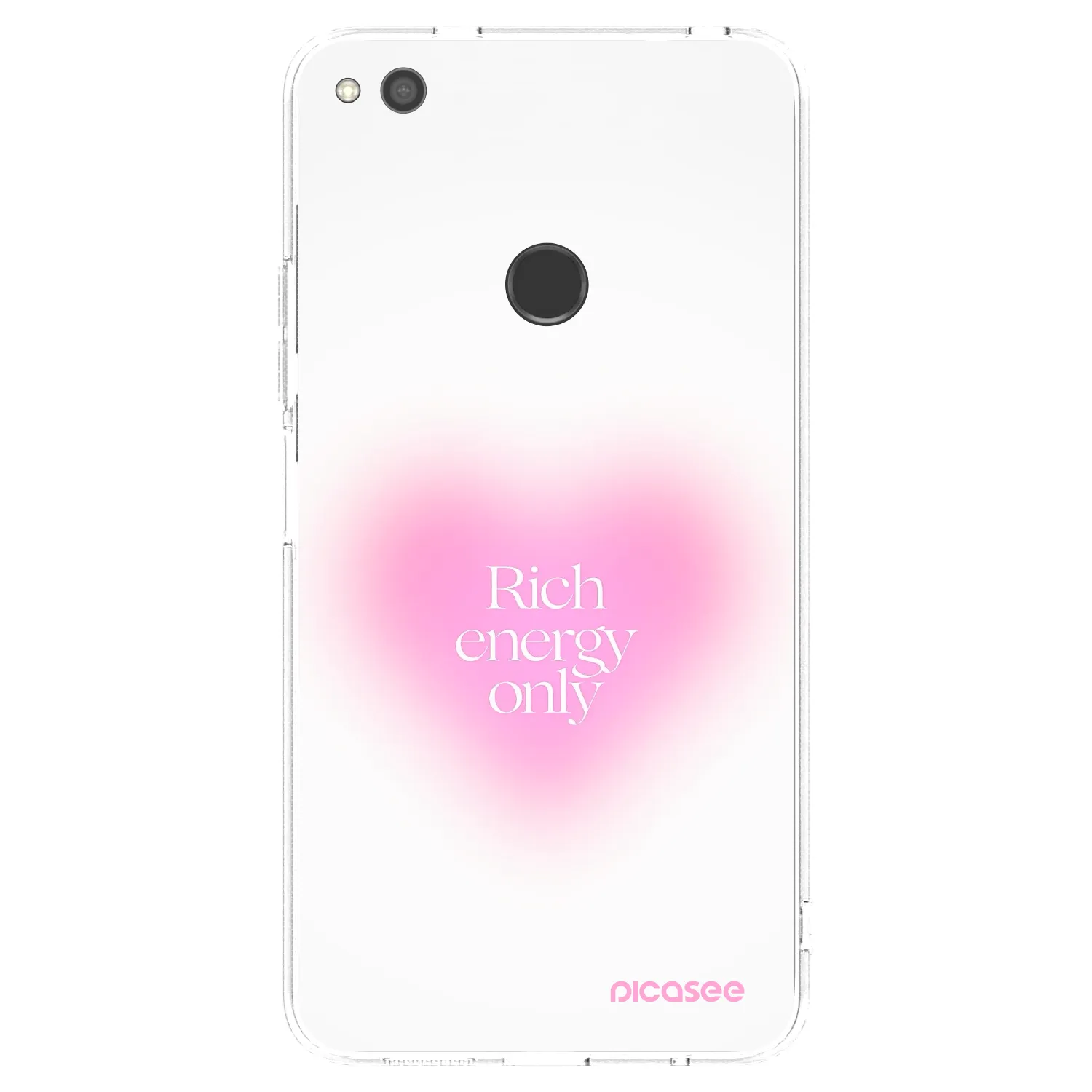 Picasee διαφανής θήκη σιλικόνης Huawei P9 Lite 2017 - Rich Energy