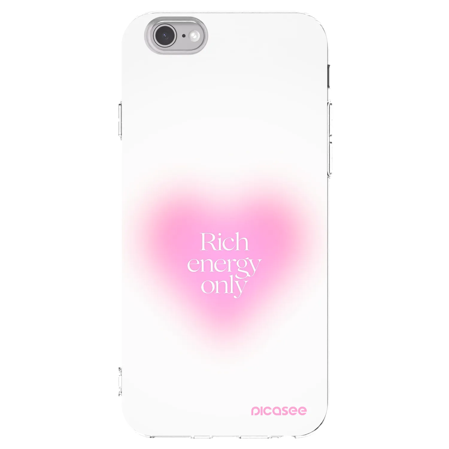Picasee διαφανής θήκη σιλικόνης Apple iPhone 6/6S - Rich Energy