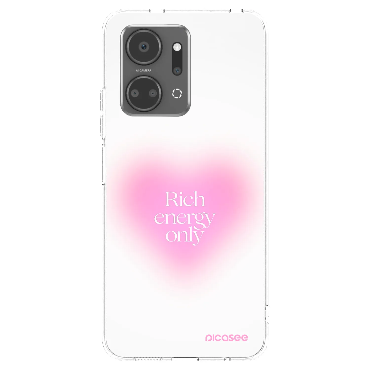 Picasee διαφανής θήκη σιλικόνης Honor X7a - Rich Energy
