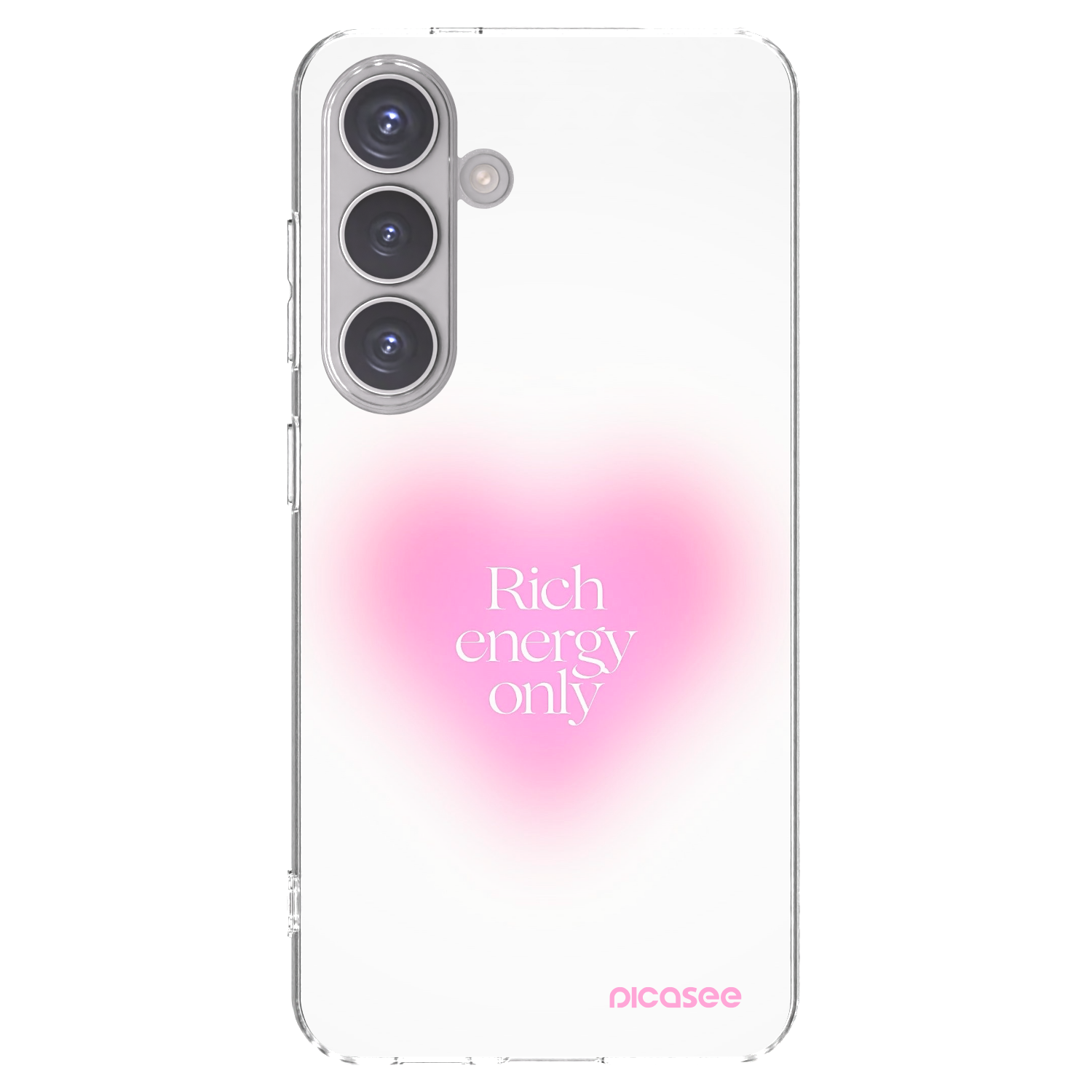 Picasee διαφανής θήκη σιλικόνης Samsung Galaxy S24 S921B 5G - Rich Energy