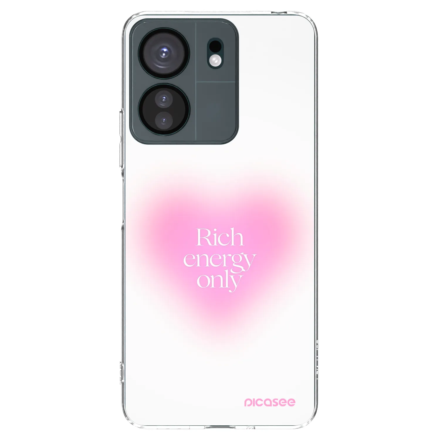 Picasee διαφανής θήκη σιλικόνης Xiaomi Redmi 13C 4G - Rich Energy