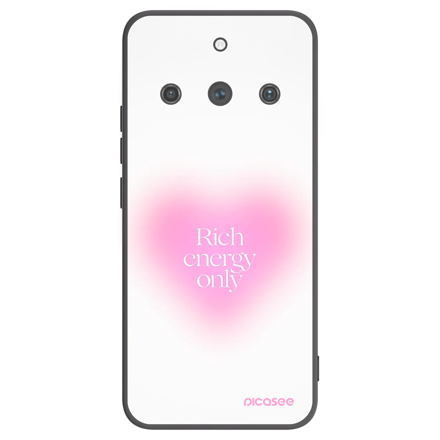 Picasee Μαύρη θήκη σιλικόνης για Realme 11 Pro+ - Rich Energy