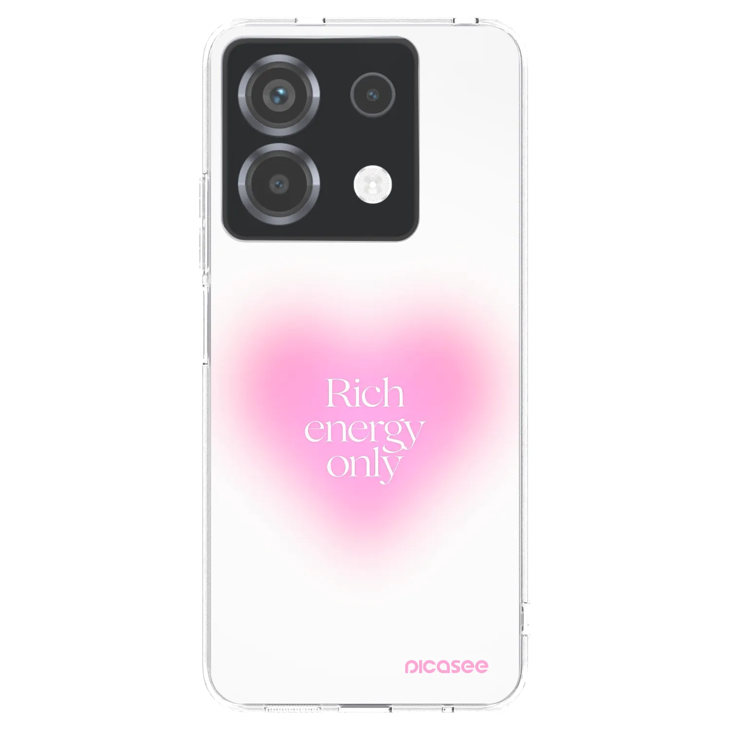 Picasee διαφανής θήκη σιλικόνης Xiaomi Poco X6 - Rich Energy