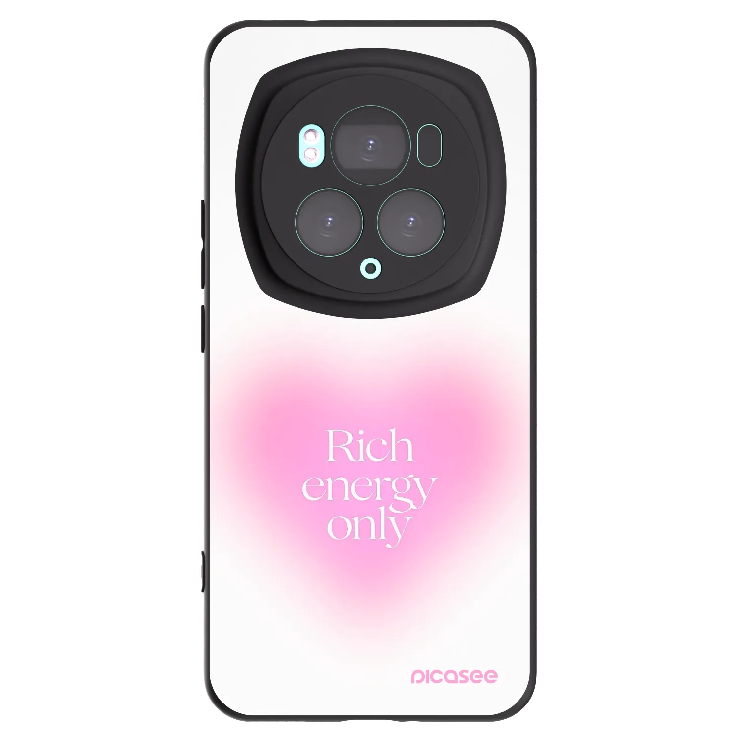 Picasee Μαύρη θήκη σιλικόνης για Honor Magic6 Pro - Rich Energy