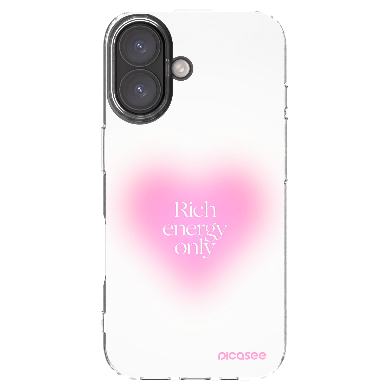 Picasee διαφανής θήκη σιλικόνης Apple iPhone 16 - Rich Energy