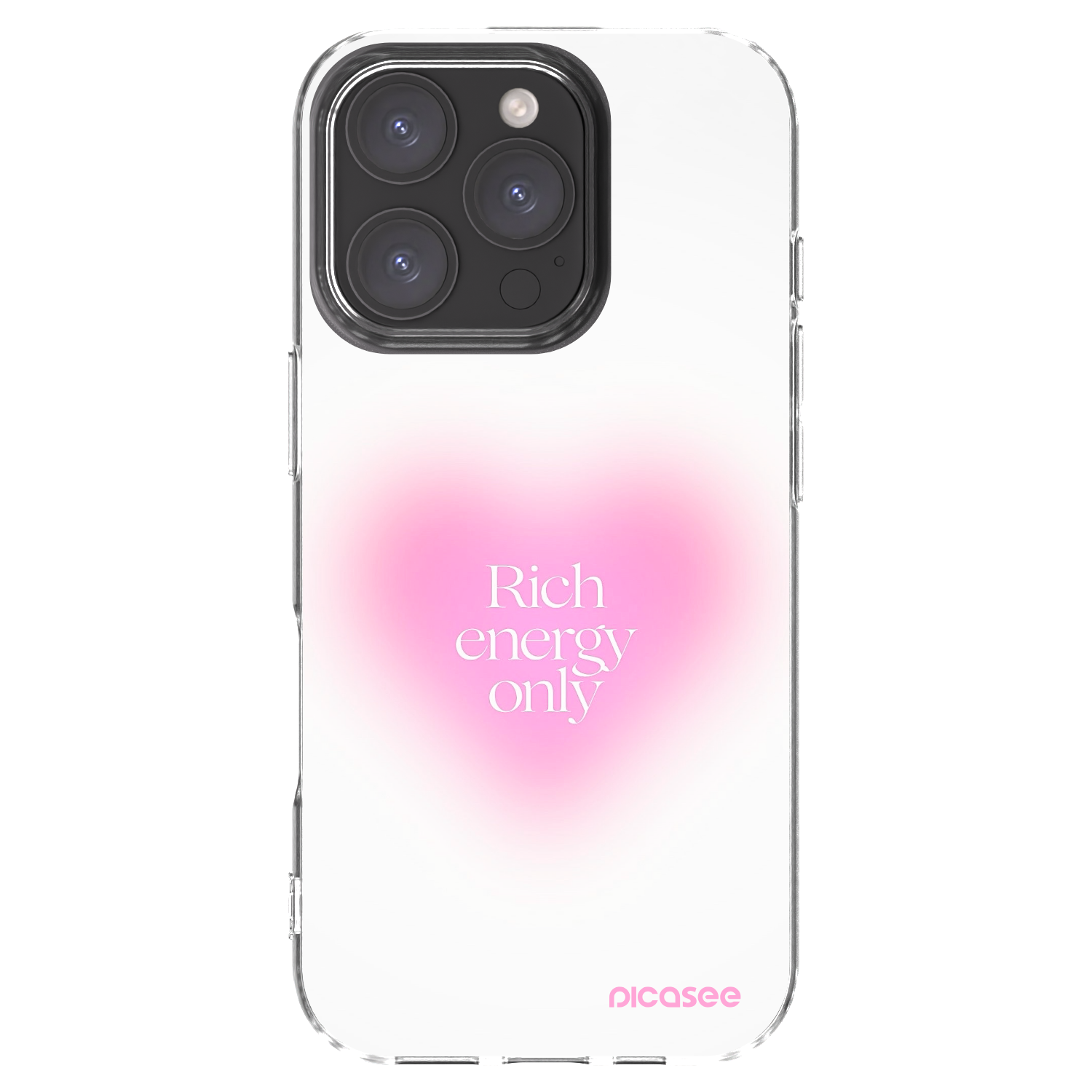 Picasee διαφανής θήκη σιλικόνης Apple iPhone 16 Pro - Rich Energy